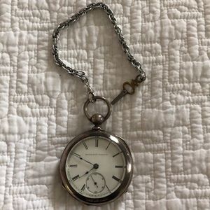 Early 1900’s coin silver pocket watch